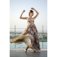 Elegante avondjurk maat 38.