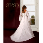 Sprookjesachtige bruidsjurk. Maat 38,40