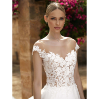 A-lijn bruidsjurk. Maat 38/40